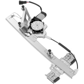 Obaee front right assembly front view showing full regulator and motor — ensures correct fit