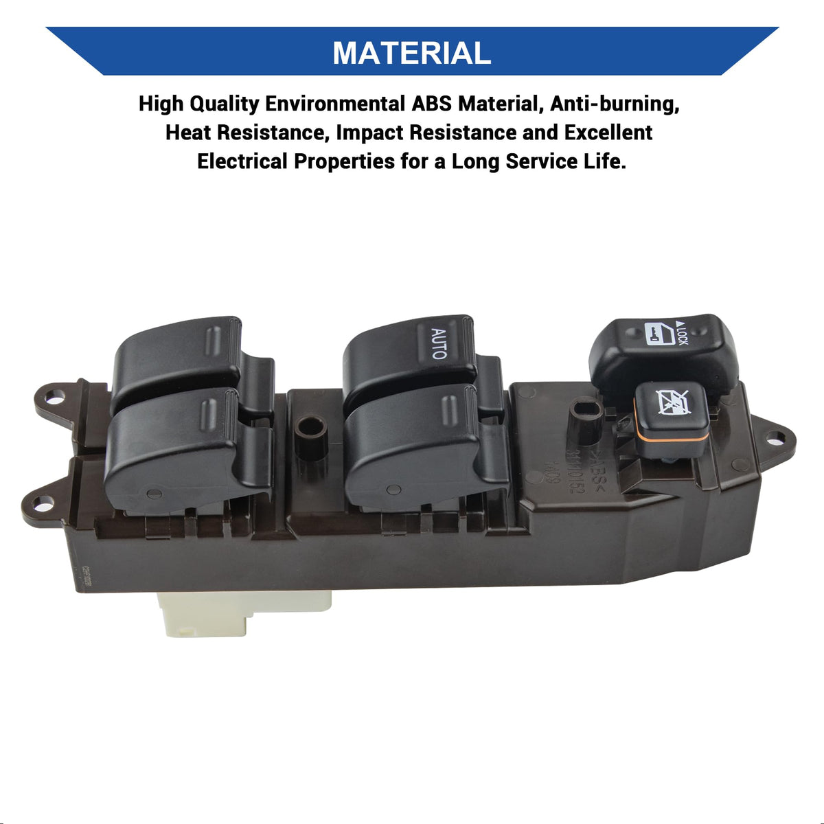 Obaee installed in a Camry driver door demonstrating restored window control