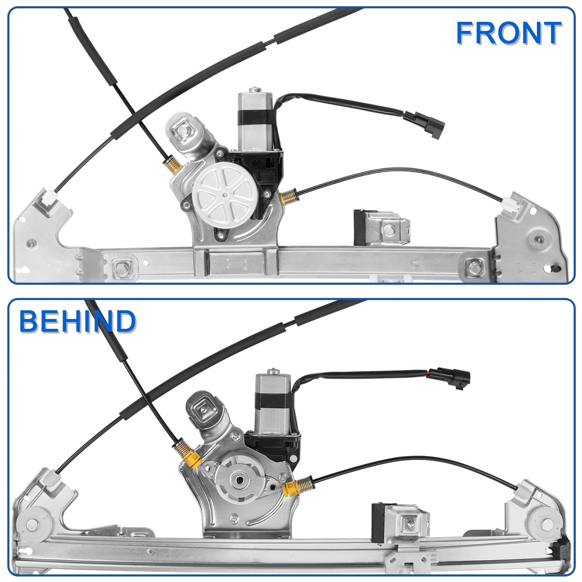 Obaee installed in F-150 door setting restoring window operation quickly
