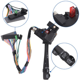Obaee installed in steering column displaying restored turn signal and wiper control operation