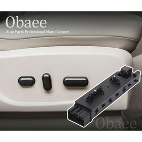 Driver using Obaee switch in a Ford seat, showing quick restoration of seat controls