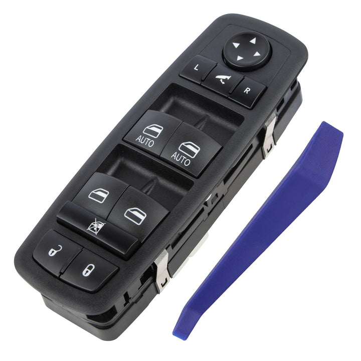 Obaee master switch front view showing button layout and improved control