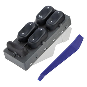 Obaee master switch front view showing button layout and easy replacement benefit
