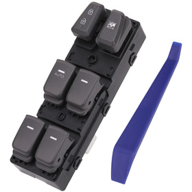 Obaee master power window switch front panel showing buttons and gray finish for easy replacement