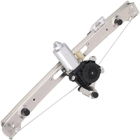 Obaee rear right regulator front view showing complete assembly and fitment benefit