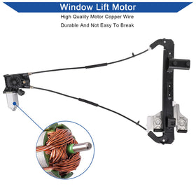 Obaee regulator installed in vehicle door demonstrating restored window movement benefit