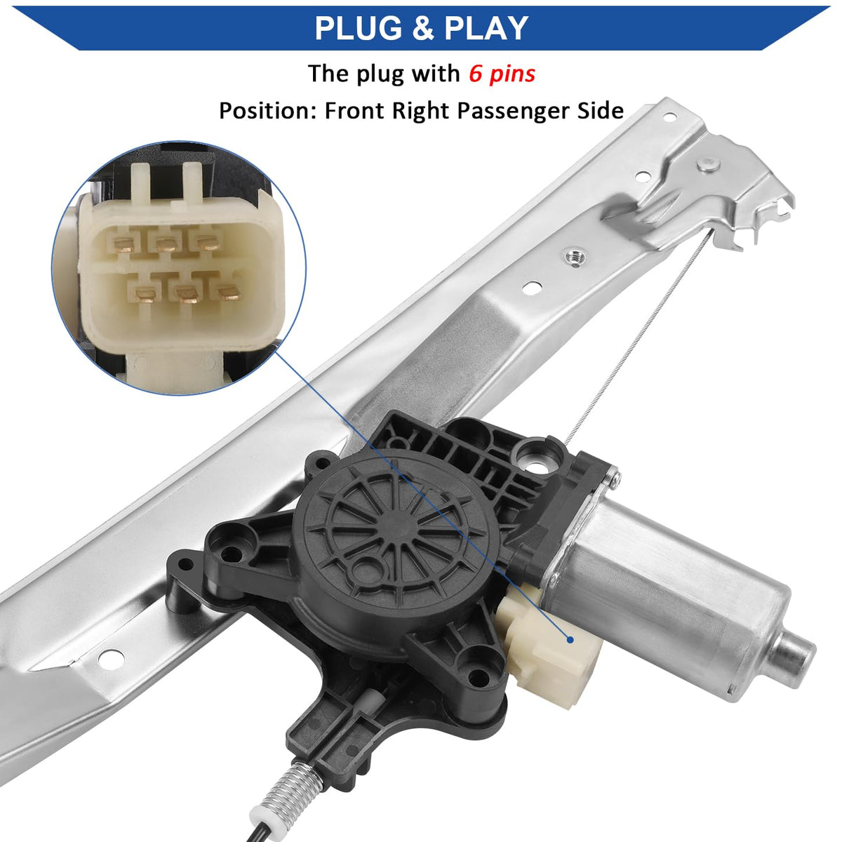 Obaee side profile with mounting points showing easy alignment benefit