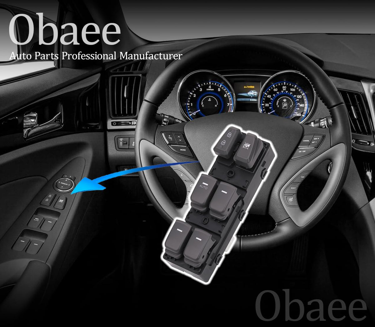 Obaee switch with included plastic removal tool ready for safe, damage-free removal