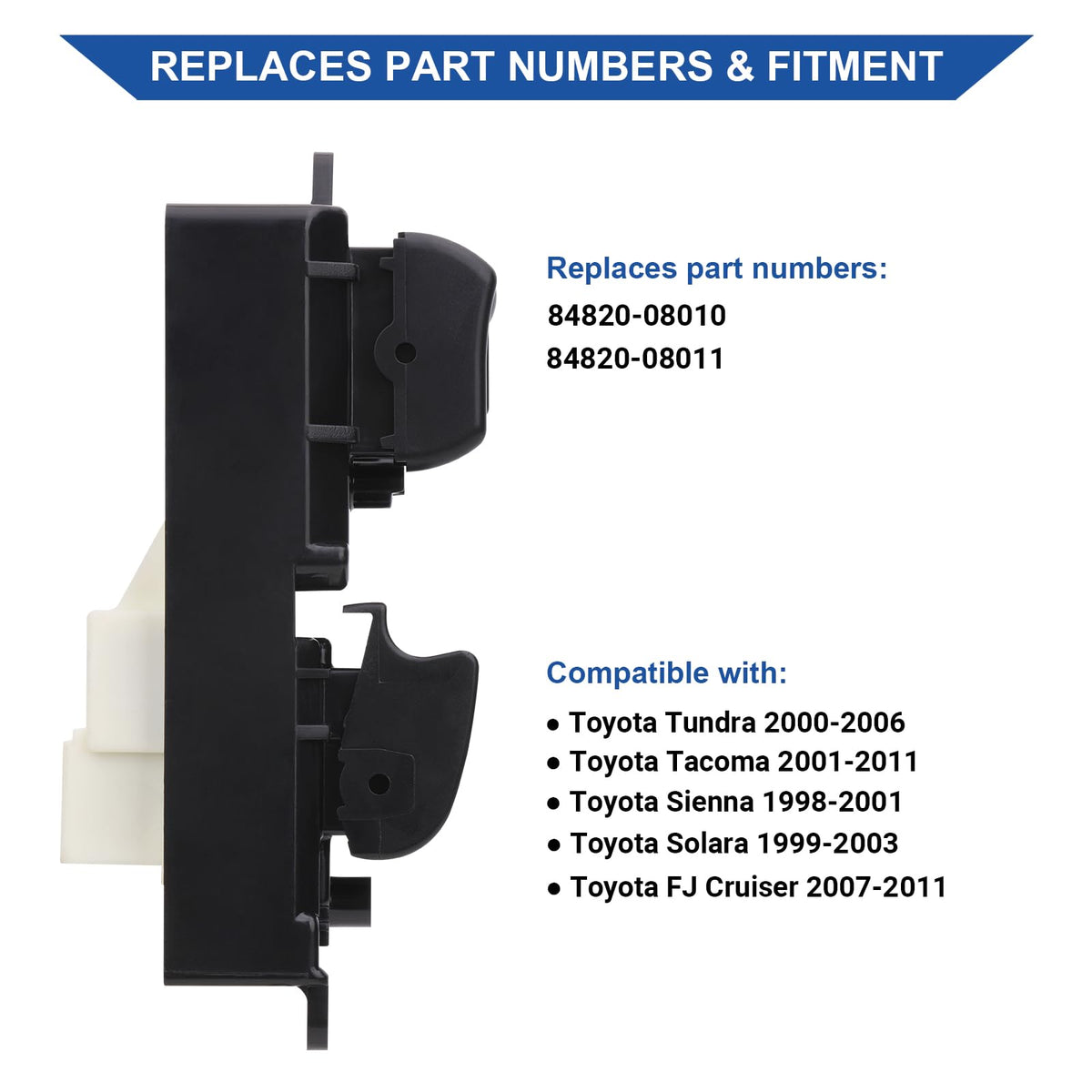Obaee switch with removal tool included for safe panel extraction benefit