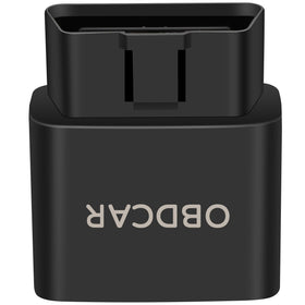 OBDCAR next to ruler for scale showing compact size and easy storage