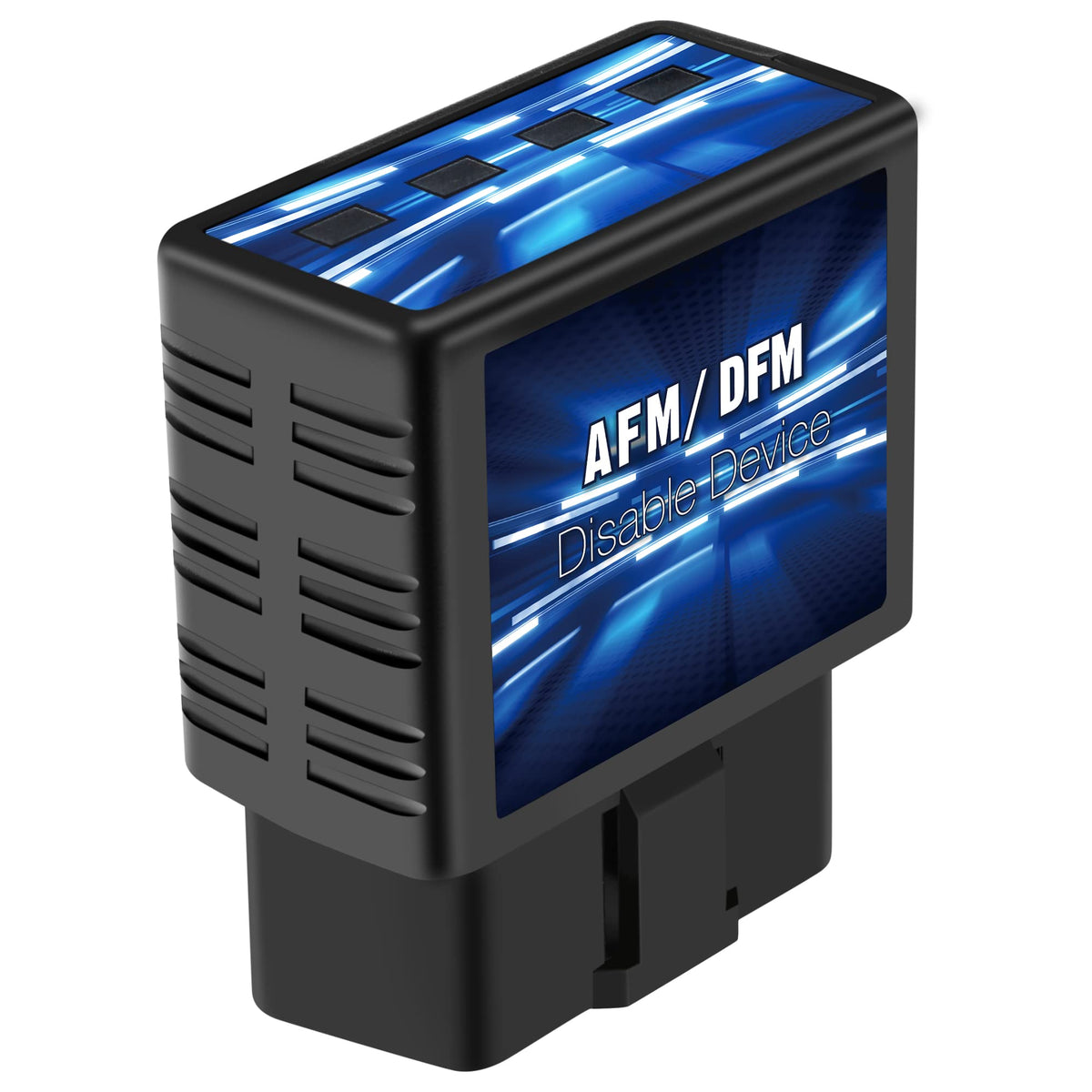 OBDDFM close-up LED indicator lights showing status and easy verification