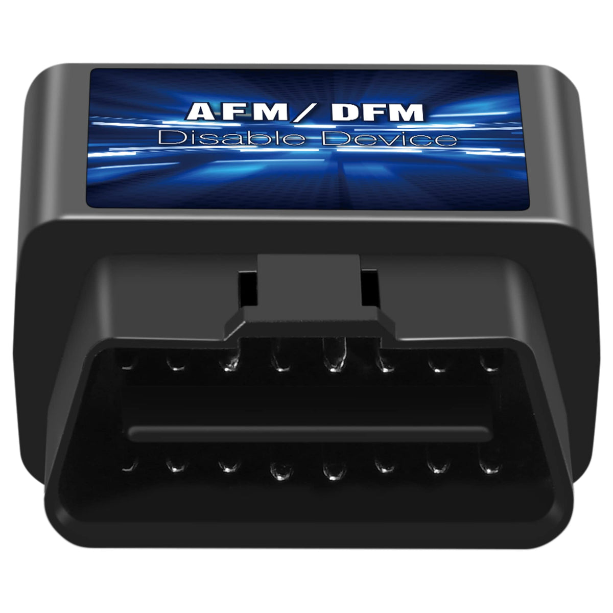 OBDDFM side profile connector detail highlighting sturdy plug fit benefit