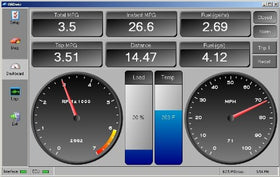 OBDLink LX connected to motorcycle via MotoScan app, recommended compatibility