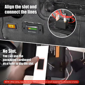 OBDMONSTER wiring harness and mounting accessories for simple installation