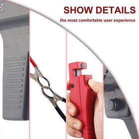 OBDMONSTER in-hand size comparison showing portable workshop convenience benefit