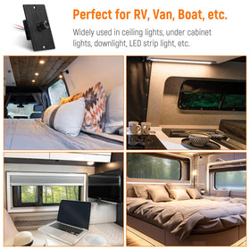 Obeaming installed in dashboard lifestyle shot, integrates cleanly into vehicle panels