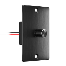 Obeaming front panel view showing knob and push switch, neat control and durable design