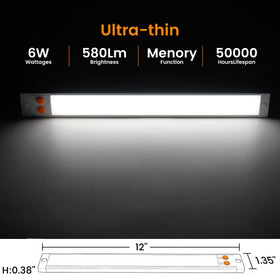 Obeaming neutral white under-cabinet light improving visibility