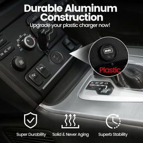 Obeaming waterproof cover sealed over ports protecting electronics from splashes