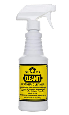 Obenauf's bottle front label view showing product and clear use benefit