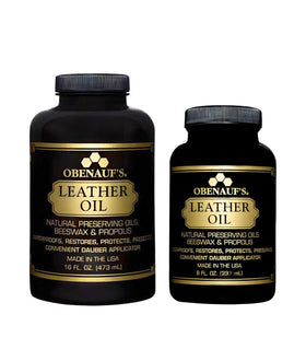 Obenauf's oil applied to a boot restoring suppleness and preventing cracking