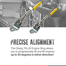 Oberg Tilt Lift mounting cleat detail showing universal fit for faster setup