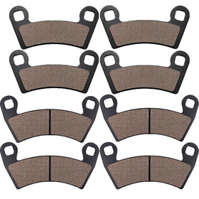 OCEAIR front brake pad close-up showing fit and durable backing for precise braking