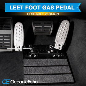 OceanicEcho close-up of pedal surface, textured grip for secure control