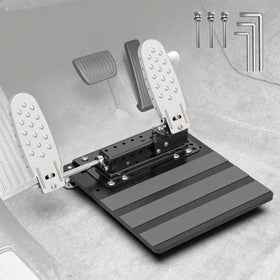 OceanicEcho front view showing left-foot accelerator, improves driving access