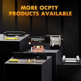 OCPTY plate next to ruler showing compact footprint for space-saving installation