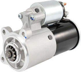 OCPTY starter front view showing mounting points and robust housing for easy replacement