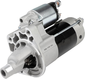 OCPTY starter front view showing mounting flange and electrical terminal, promotes correct fit