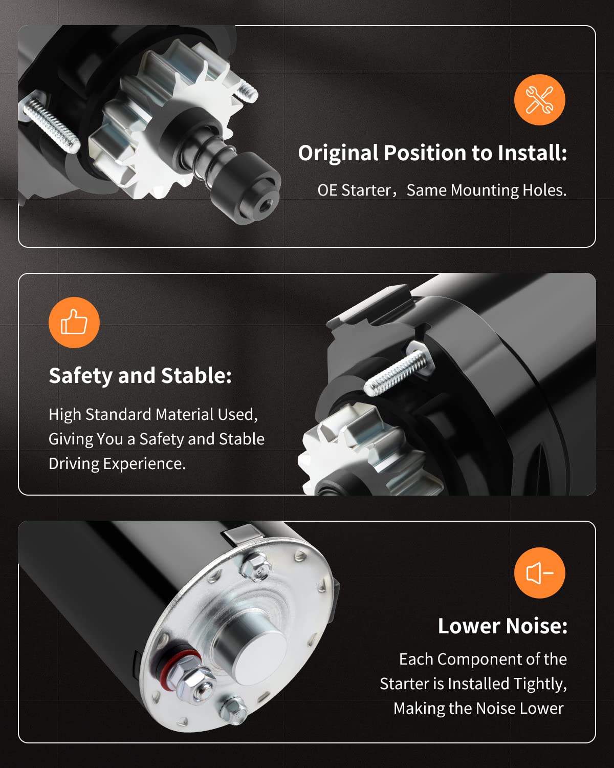 OCPTY starter installed on a Toro mower engine, benefit: restores dependable cranking