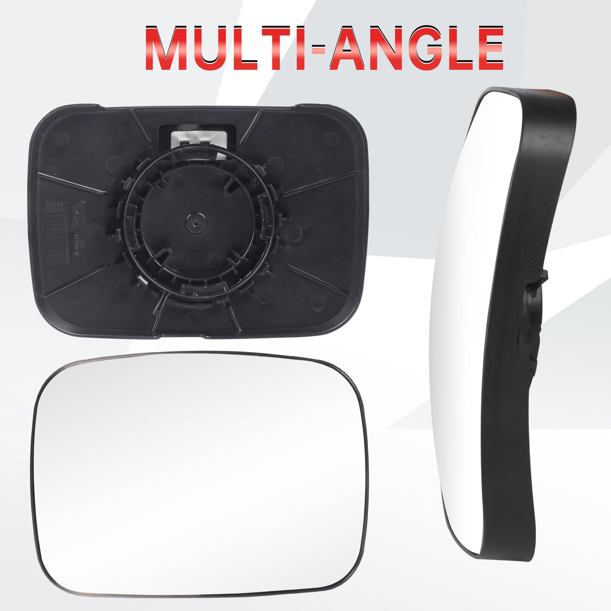 oddiyer hood mirror glass edge close-up showing smooth finish and accurate fit