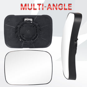 oddiyer hood mirror glass edge close-up showing smooth finish and accurate fit