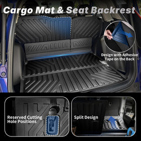 OEDRO seat-back protector blocking scuffs and pet scratches for lasting interior