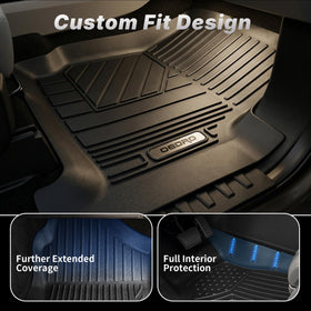 OEDRO front driver-side mat fitted precisely for secure benefit