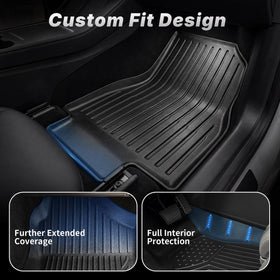 OEDRO front trunk cargo liner in frunk protecting cargo and simplifying cleanup benefit