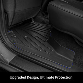 OEDRO mats installed in Tacoma lifestyle shot demonstrating seamless OEM look