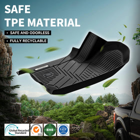 OEDRO truck interior lifestyle shot showing rugged protection in use