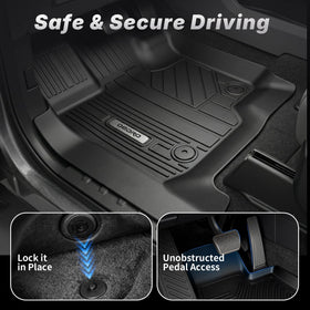 OEDRO rear row liners showing full coverage and protection benefit