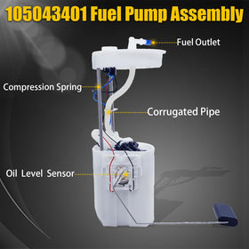 OEKITS side-mounted sensor visible ensuring consistent fuel readings