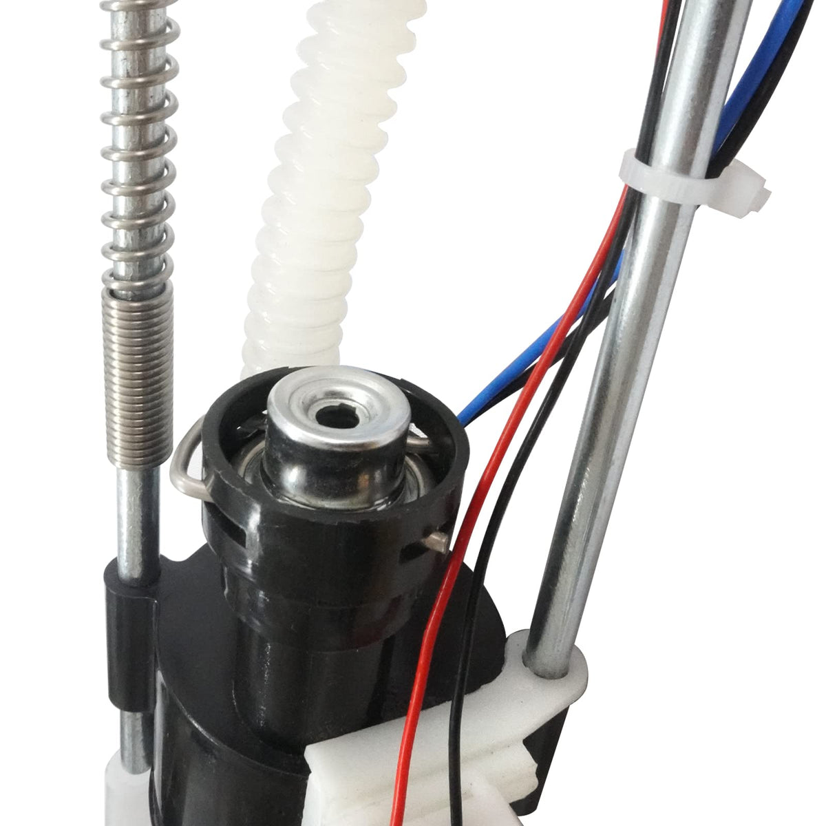 OEKITS pump beside measuring tape showing 14.4 inch length, confirms correct size before purchase