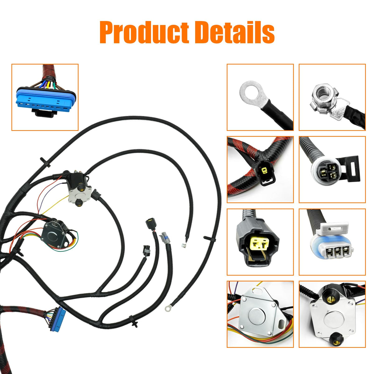 OEKITS harness installed in engine bay demonstrating clean routing