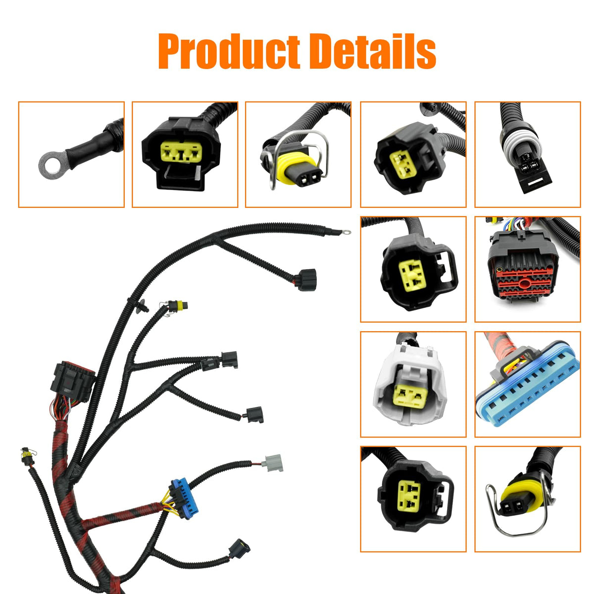OEKITS harness terminal ends showing durable contacts for reliable signals