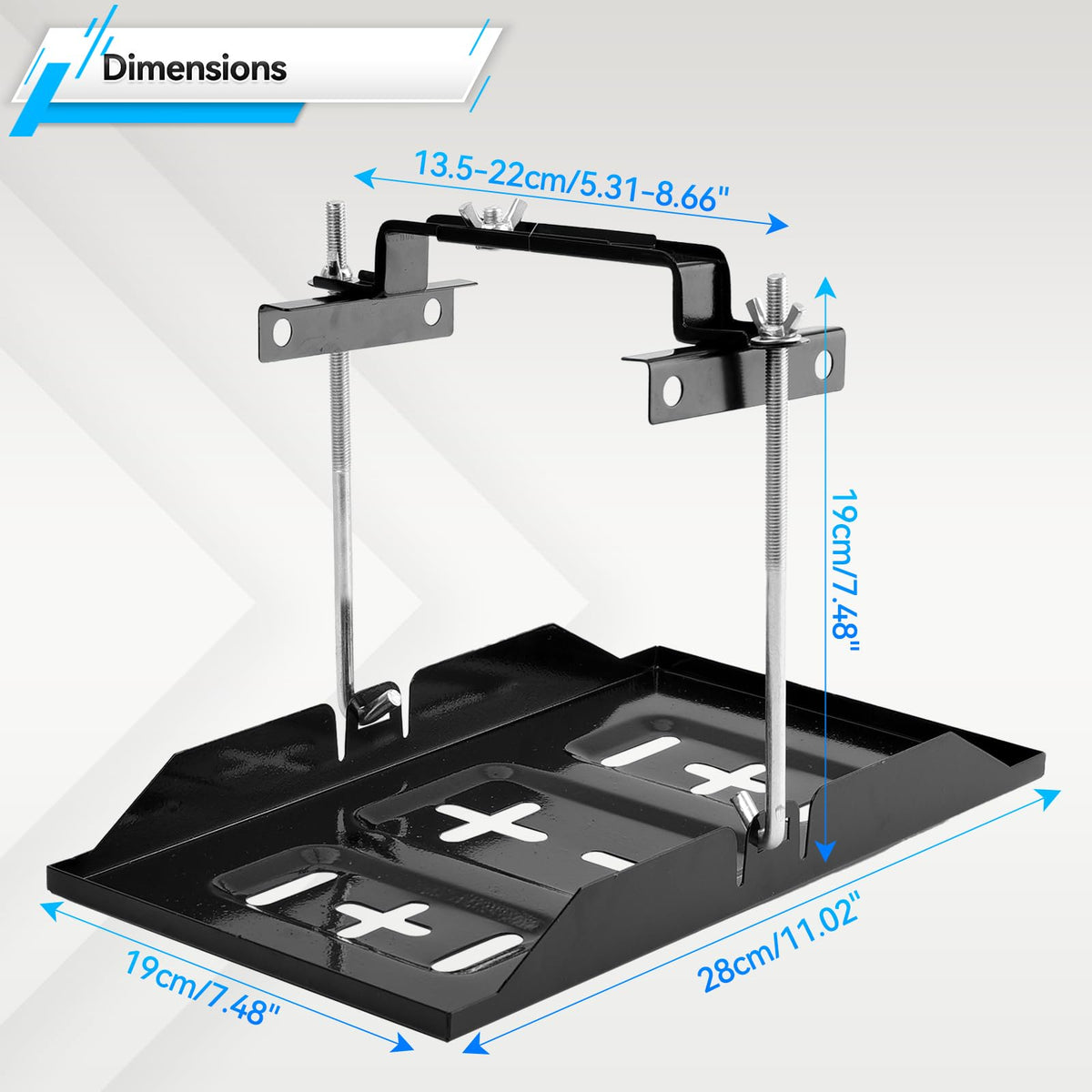 OEMASSIVE clamp closeup highlighting adjustable hardware and durable tightening bolt benefit