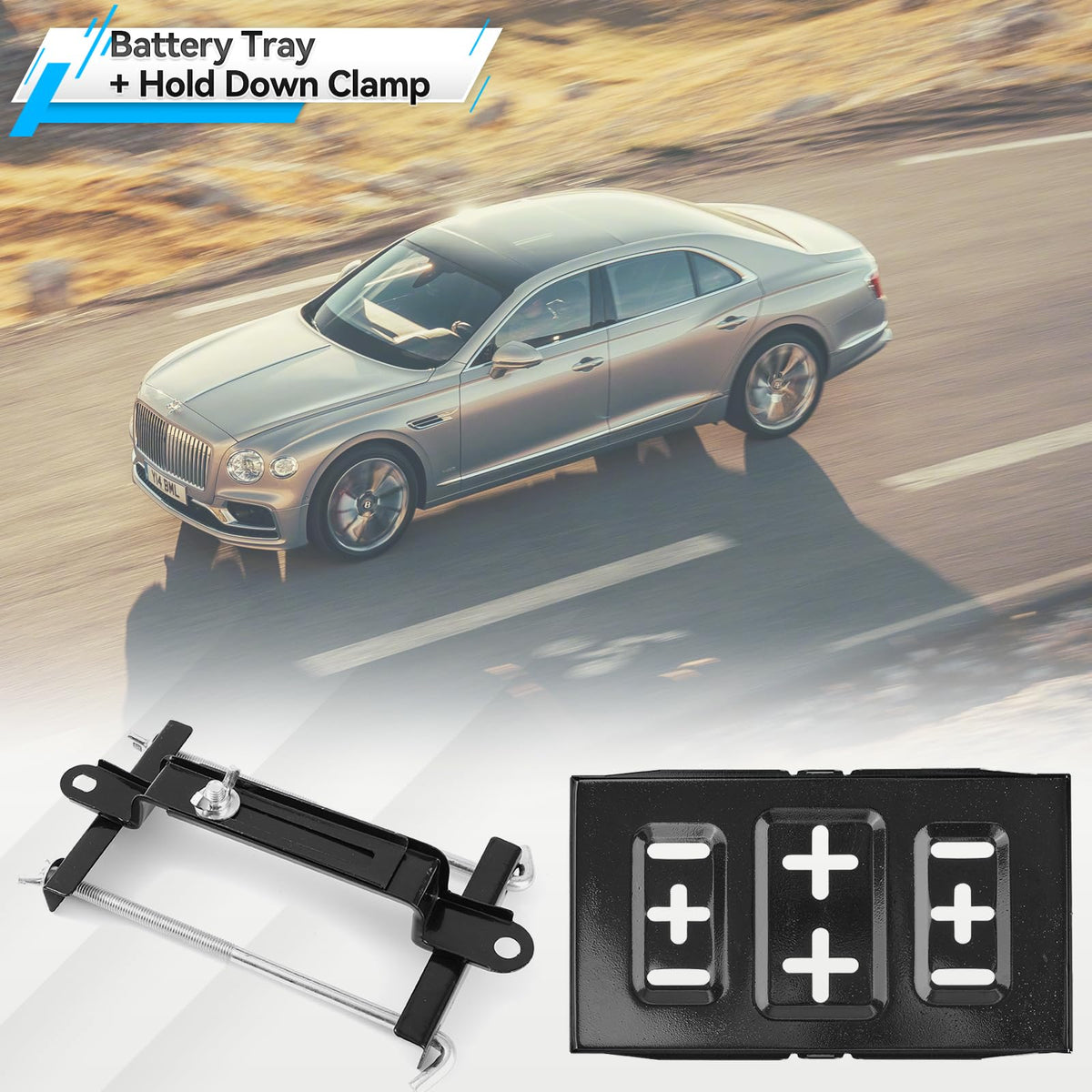 OEMASSIVE tray groove detail protecting battery from fasteners and preventing wear