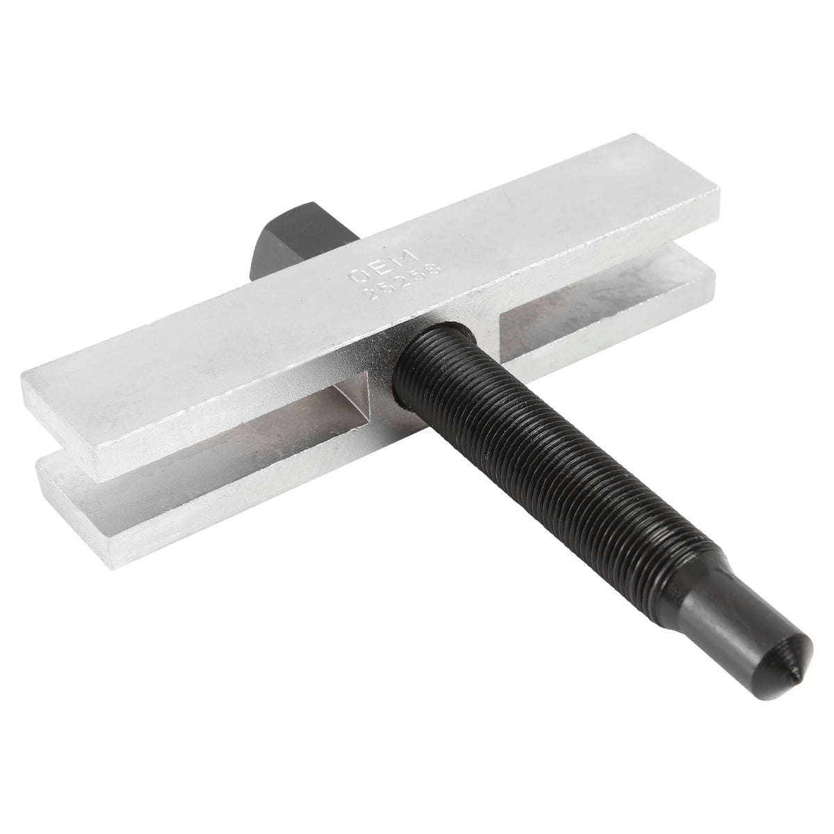OEMTOOLS 25258 front view showing full puller and yoke, durable steel for reliable extraction