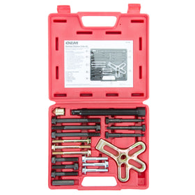 OEMTOOLS floating swivel close-up showing self-aligning center that prevents shaft damage