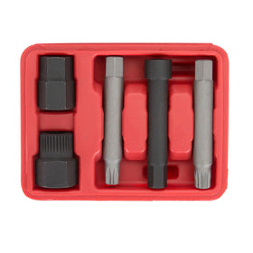 OEMTOOLS close-up of pulley sockets and shaft bits highlighting precision fit